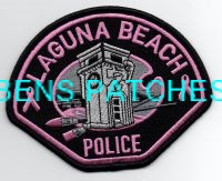 CALIFORNIA,LAGUNA BEACH POLICE BREAST CANCER AWARENESS 1